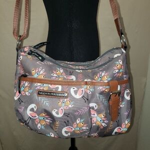 Lily Bloom Hobo Crossbody Purse